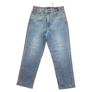 Express Women's Straight Leg Jeans - Blue